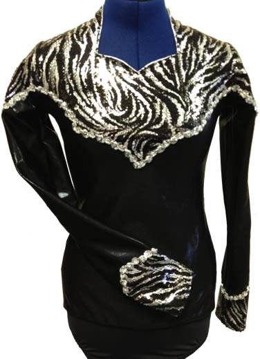 Black and Silver Zebra