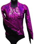 Fuchsia Metallic Zebra